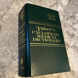 Taber's Cyclopedic Medical Dictionary Book